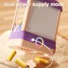 Cute Doll Vending Machine with Sound & Plush Toys Electric Candy Grabber Toy Mini Plush Toys Prize Dispenser Birthday Gifts for Girls 3 to 8 Years view 3