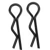 Acouto RC Car Clips 10Pcs 7MM RC Car RShape Metal Body Clips Pins 1/5 1/6 /8 / Body Vehicle Bodies & Scale Accessories (Black) view 3