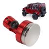 Fesjoy 4Pcs RC Magnetic Body Post, Body Shell Post Mount for 1/8 1/10 Remote Control Vehicle with Aluminum Alloy Material, for SCX10 (Red) view 2