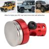 Fesjoy 4Pcs RC Magnetic Body Post, Body Shell Post Mount for 1/8 1/10 Remote Control Vehicle with Aluminum Alloy Material, for SCX10 (Red) view 3