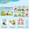 24 Water Coloring Books Party Favors, Mini Coloring Books Bulk for Boys Girls Classroom School Gifts Activity Crafts, Goodie Bags Stuffers Crafts Toys view 4