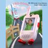 fosa 2Pcs Toddler Video Phone, Kids Phone 2 Way Toy Rechargeable, Video Intercom with Lanyard for Children (Blue) view 2