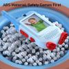 fosa 2Pcs Toddler Video Phone, Kids Phone 2 Way Toy Rechargeable, Video Intercom with Lanyard for Children (Blue) view 3