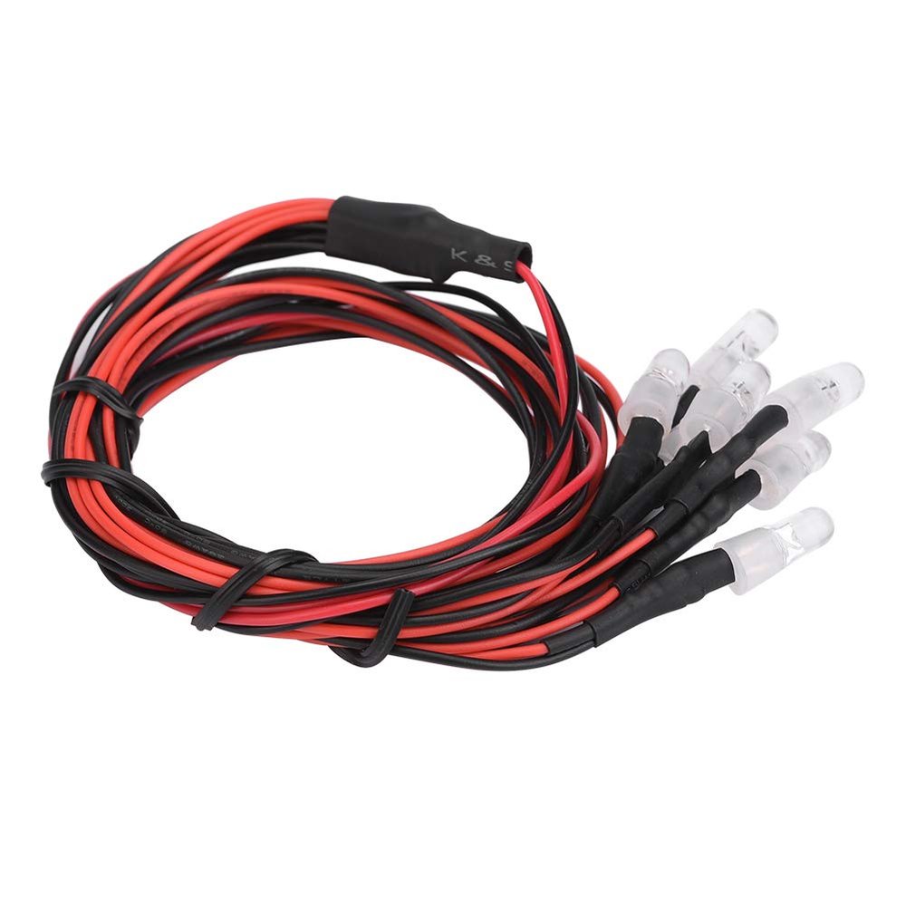 Acouto RC LED Light 8PCS 5mm Headlights RC Accessory LED Lights Model Drift Car 7# Headlights Taillight Toys & GamesRemote & App Controlled Vehicles &