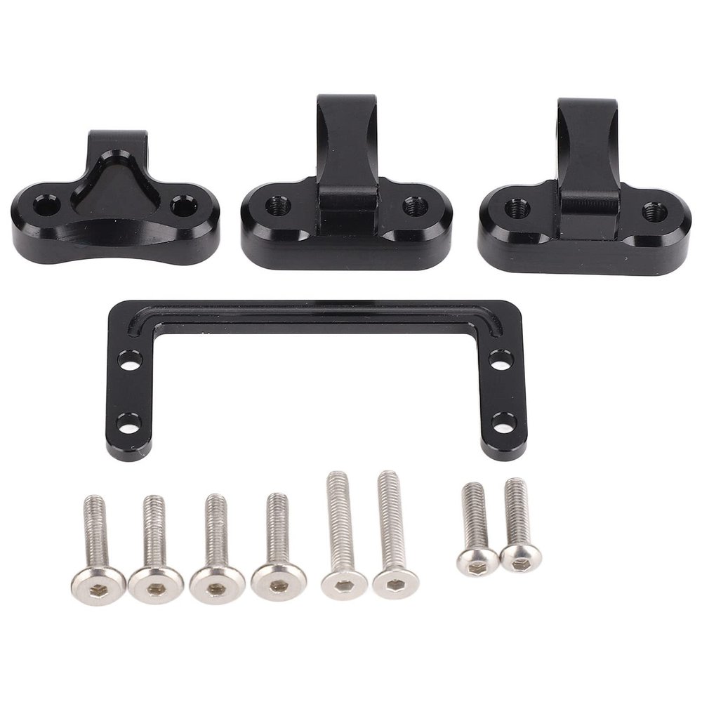 Aluminum Alloy Servo Mount Bracket, High Strength Metal Beam Servo Mount for LCG 1/10 RC Cars, Durable Replacement Servo Bracket with Enhanced Stability, for Low Center