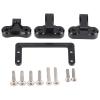 Aluminum Alloy Servo Mount Bracket, High Strength Metal Beam Servo Mount for LCG 1/10 RC Cars, Durable Replacement Servo Bracket with Enhanced Stability, for Low Center view 1