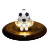 Levitating Display, Magnetic Levitation Display Stand Levitating Desk Decor for Miniature Sport Balls 360 Floating Rotating Sports Figurines for Home Office, Teens Boys (Soccer) view 1