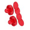 Acouto Hockey Pushers Plastic Lightweight Goalies Ice Hockey Pushers Pucks Set Replacement Tables Game Paddles Sports & OutdoorsSportsLeisure Sports & Game Room/ & Table (Small Size 60mm) view 2
