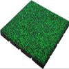 Playsafer Elevate Rubber Playground Tiles - 1" Thick High Density Interlocking Shock Absorbent Safety Tile for Playgrounds, and Exercise Equipment - 20" X 20" (12 Tiles - 32.4 Sq. Ft. - Green) view 1