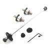 For WLtoys 124016 124017 124018 124019 124007 124008 1/12 Metal Upgrade Replacement Transmission Assembly Remote Control Car Accessories Models(Silver) view 1