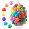 FHRILEK 50 Pcs Crush-Proof Play Balls 2.2 Inch Rainbow Balls for Decor view 1