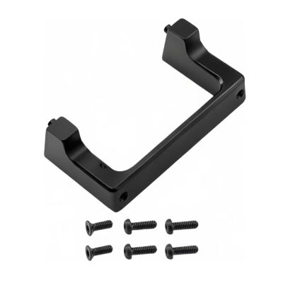 YTRHBV RC car Components Compatible with WLtoys 244016 for Losi Micro B for Losi Micro T 1/24 RC Car Upgrade Parts Accessories Aluminum Mount(Black)