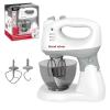 Kids Play Kitchen Appliance Playset Stand Mixer Toy Food Mixer for Children Educational Pretend Play Toy with Rotating Head and Attachments view 1