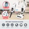 Kids Real Vacuum Cleaner Toys 2 in 1 Function of Blowing and Sweeping Cordless Interactive Vacuum with Real Suction Birthday for Boys Girls Ages 3-5 4-8 view 2