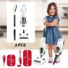 Kids Real Vacuum Cleaner Toys 2 in 1 Function of Blowing and Sweeping Cordless Interactive Vacuum with Real Suction Birthday for Boys Girls Ages 3-5 4-8 view 3