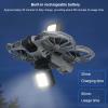 28MM LED Light Landing Gear for DJI Neo 2 Drone Accessories Rechargeable Lamp No Removal,With 3 ModesHigh Brightness,Normal,and Strobe for Night Navigation,Takeoff/Landing Assistance and Warning Signals (Bottom Light) view 3