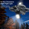 28MM LED Light Landing Gear for DJI Neo 2 Drone Accessories Rechargeable Lamp No Removal,With 3 ModesHigh Brightness,Normal,and Strobe for Night Navigation,Takeoff/Landing Assistance and Warning Signals (Bottom Light) view 4