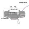 RC Repairs Spare Parts For Traxxas For TRX4M For Defender 1/18 Metal Front Rear Bumper And Winch Upgrade Parts RC Crawler Car Accessories(Winch) view 2