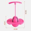 Balance Jumping Ball, Jumping Hopping Ball, Pogo Jumper with Handle and Ball Pump,High Jump Toy Bounce Jump Trick Board Pogo Bouncing Ball Safe and Fun Pogo Stick for Adults (Pink) view 2
