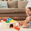 Bemonew Children Wooden Hammer Toy Pounding Bench Presents Game view 4