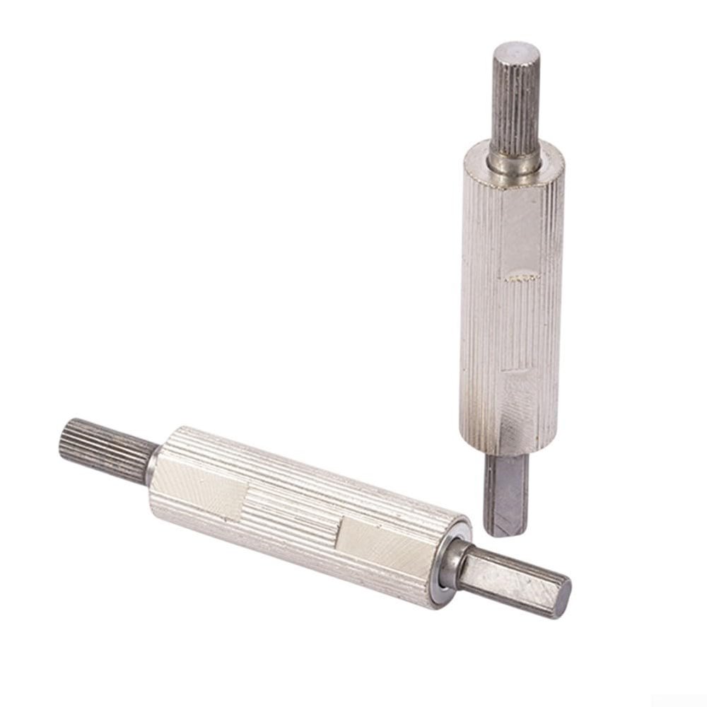 Zinc Alloy Damping Shaft for Heavy Duty Large Torque Equipment Silent & Stable Stop-and-Go Motion Control Shock Absorption Resistant Simple Installation 2 Pack