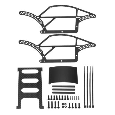 1 Set Comp Chassis Kit 1/18 RC Crawler Car for TRX4M for Defender confident