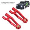 2Pcs RC Car Swing Arm for SG1603/SG1604/UD1601/UD16024, Aluminum Alloy Front Rear Swing Arms, Reduce Bumps High Strength Metal Upgrade Parts for 1/16 Remote Control Cars (Red) view 3