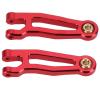 2Pcs RC Car Swing Arm for SG1603/SG1604/UD1601/UD16024, Aluminum Alloy Front Rear Swing Arms, Reduce Bumps High Strength Metal Upgrade Parts for 1/16 Remote Control Cars (Red) view 4