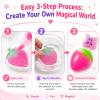 24 Colors Magic Water Gel Kit Refill with 32 Molds,Creative Aqua Fairy Toy Gift from Parents - Relaxing Family Bonding Activity for Birthday Parties & Holidays(12 Solid+6 Glow+4Sparkling+2Pearlescent) view 3