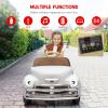 12V Kids Electric Ride-on Car, Licensed Chevrolet 3100 Truck Toy, 2.4g Remote Control, 3 Speeds, Spring Suspension, LED Lights & Music, Retro Style Gift for Ages 3-8 view 2