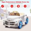 12V Kids Electric Ride-on Car, Licensed Chevrolet 3100 Truck Toy, 2.4g Remote Control, 3 Speeds, Spring Suspension, LED Lights & Music, Retro Style Gift for Ages 3-8 view 3