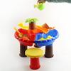 Aramox 22pcs Children Beach Toys Including Safe Tree Shape Beach Table for Indoor and Outdoor Fun view 3