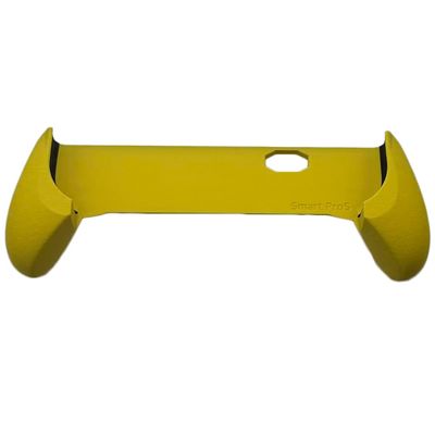 Ergonomic 3D Printed Grip Cover for TRIMUI Smart Pro S Game Console Protective Handle Case Improving Grip Comfort and Stability Excellently Suitable for Playing Fighting and Action (Yellow)