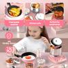 22Pcs Kids Kitchen Set, Food-Grade Stainless Steel Kids Cooking Sets, Real Food Making for Children 7-14 Beginner Cooking Educational Toys view 3