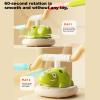 3 in 1 Dinosaur Rocket Launchers for Kids, 3 in One Spinning Musical Jumping Dinosaur Jump Toy, Toss Ring and Stomping Launchs Rocket, Spinning Toy to Jump Over view 3