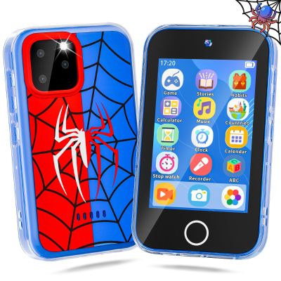 Kids Phone for Ages 3-8, 3.5" Touchscreen, Dual Camera, Educational Games, Music Player, No Calls/Internet, Birthday/Christmas Ideas for Boys Girls
