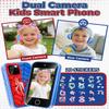 Kids Phone for Ages 3-8, 3.5" Touchscreen, Dual Camera, Educational Games, Music Player, No Calls/Internet, Birthday/Christmas Ideas for Boys Girls view 2