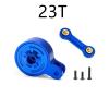 RC Repairs Spare Parts For Mojave For Typhon For Vendetta 1/8 Metal 23T 25T Servo Saver With Fixed Link Remote Control Car Accessories(Blue,23T) view 2