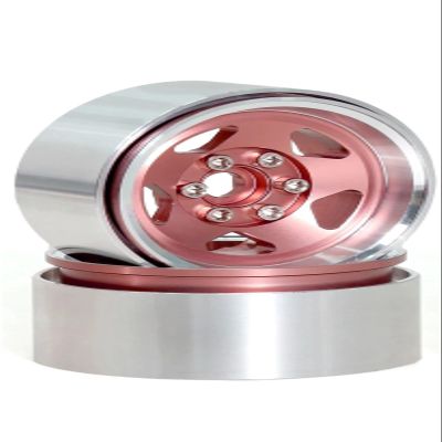 2pcs Beadlock RC Wheel Hub Set 1:10 RC Car for Axial SCX10 II 90046 AXI03007 for TRX4 RC Car Parts Accessories confident(2pc bpowder)