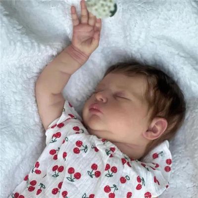 Anano Baby Doll for 2+ Year Old Girl 19inch Reborn Babys Dolls Silicone Full Body Girls Vinyl Toys Baby Doll with Accessories Real Life Babys Dolls Silicone Full Body Girls