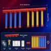 Reflex Drop Sticks Games, 3 Speeds Solo/Dual Play, Reaction Toy for Party view 2