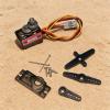 12PCS MG90S 9G Micro Servo Motor Metal Gear Kit, Mini Servos for RC Robot Car Boat Helicopter Airplane Plane, Arduino Project Servo Motors for Control view 3