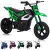 24V Kids Electric Dirt Bike, 350w Motorcycle with 10 MPH Max Speed & 12-Mile Range,Rear Wheel Suspension, Twist Grip Throttle, Rubber Tires view 1