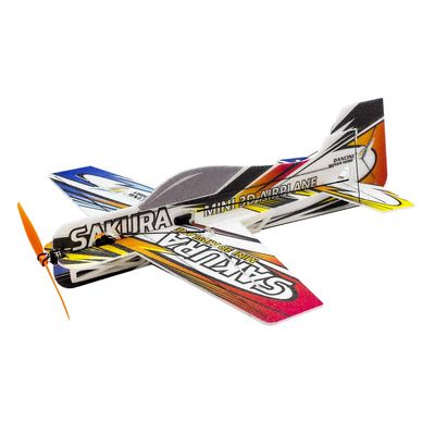 AEORCACC Sakura Mini 3D EPP RC Airplane - 420mm Wingspan,Easy Assembly for Beginners, F3P Flying Foam RC Plane for Adults (E2101 Airframe only)