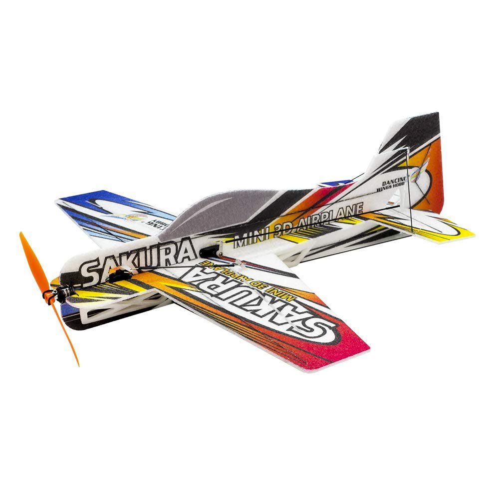 AEORCACC Sakura Mini 3D EPP RC Airplane - 420mm Wingspan,Easy Assembly for Beginners, F3P Flying Foam RC Plane for Adults (E2101 Airframe only)