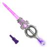 Fire Spin Sword Double-Edged Lightsaber with Retractable Blades, 7-Color LED, Sound Effects & 360 Rotation, USB-C Rechargeable Toy for Role Play and Collection view 1