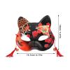 BESPORTBLE Japanese Cat Cosplay Mask, Hand-painted Halloween Cat Half Mask for Masquerade, Party And Stage Prop view 2