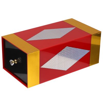 BESPORTBLE Trick Box, Transparent Acrylic Illusion Prop with Sliding Drawer for Stage Performance & Kids Birthday Party, 12x6. 3x4. 7 Inches