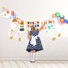 5FT Large Unicorn Activity Wall Busy Board Panels Wooden Learning Activity Center Montessori Sensory Wall Panel for Kids Interactive Educational Toy for Playroom Daycare Nursery Classroom Decor Gift view 1