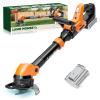 KidBloom Kids Gardening Tools Set, Kids Lawn Mower with Lights, Lawn Mower Toy with Sound On Off Switch, Toddler Outdoor Pretend Play Toys, Birthday Gifts for Boys 3 4 5 6 7 8+ view 1